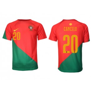 Portugal Joao Cancelo #20 Hjemmebanetrøje VM 2022 Kort ærmer